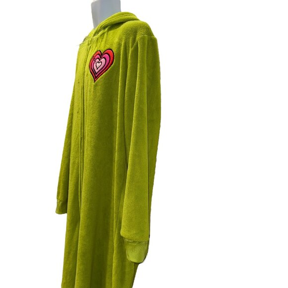 Dr Seuss The Grinch Unionsuit Pajamas PJs Mens L XL Halloween Christmas Costume - Picture 4 of 10